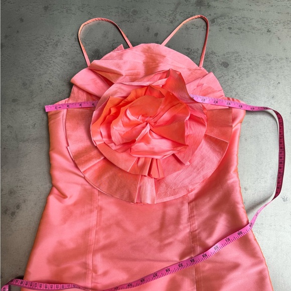 Atsu Oversized Rosette Mini Dress - Picture 7 of 15